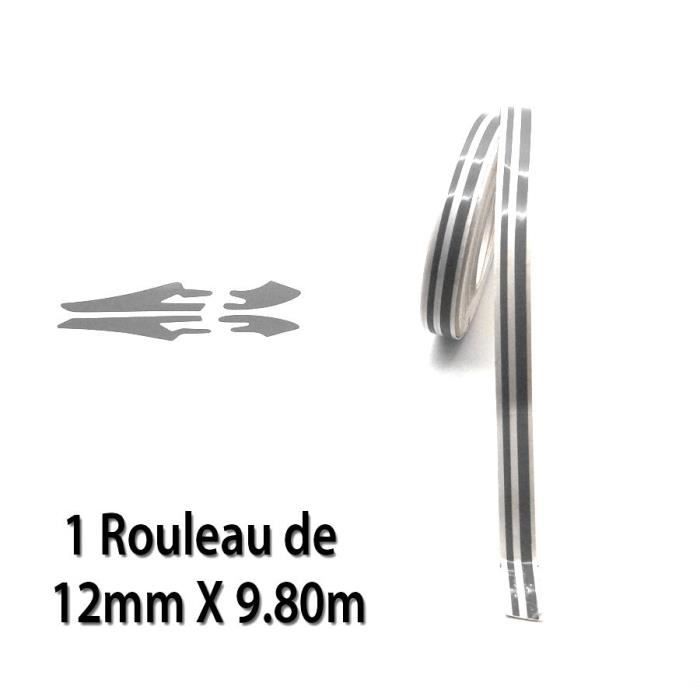 Liseret autocollant pour voiture Gris