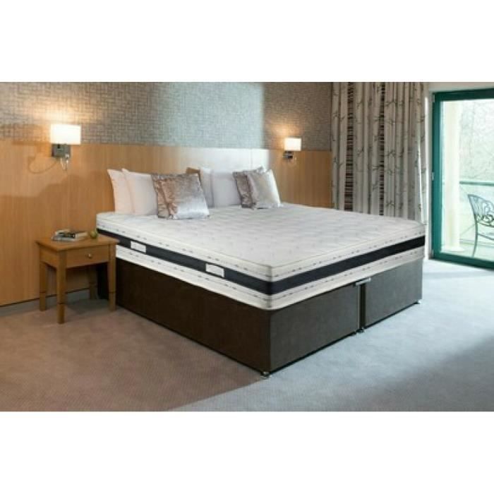 Matelas 140x190 H25 Luxememo - Mémoire de forme - Hypoallergénique et Orthopédique