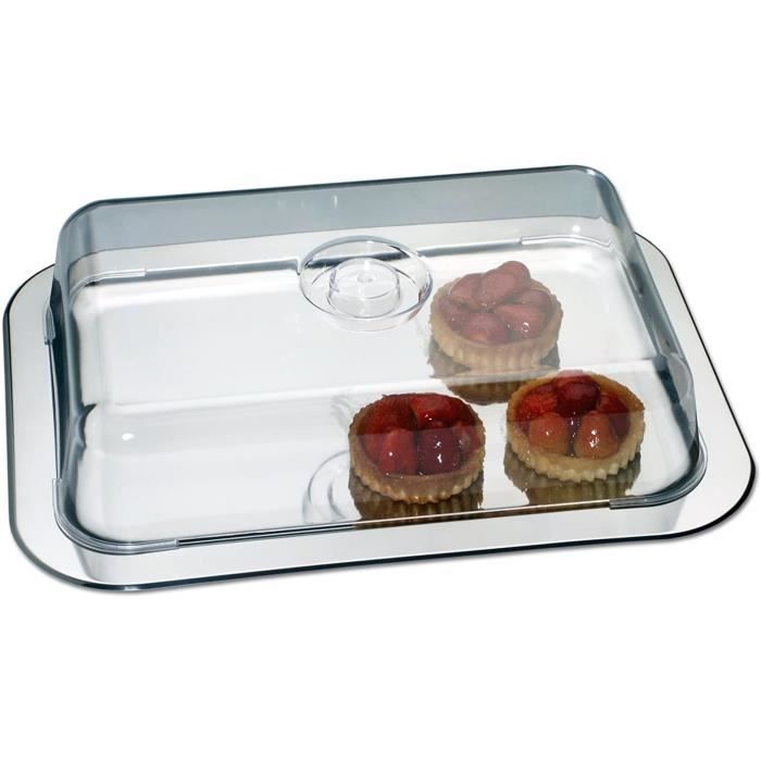 CAKE 8623FR07 Plateau pour amusebouches Avec cloche 42 x 31 x 85 cm339