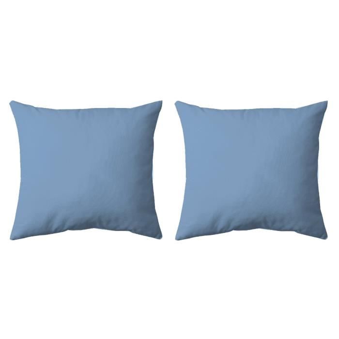 40x40 cm 250g Jean Bleu Gris Enjoy Home 2015BJ040040 Coussin Bachette Polyester 40x40
