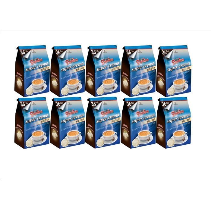 DOMINO Café doux lot de 360 dosettes