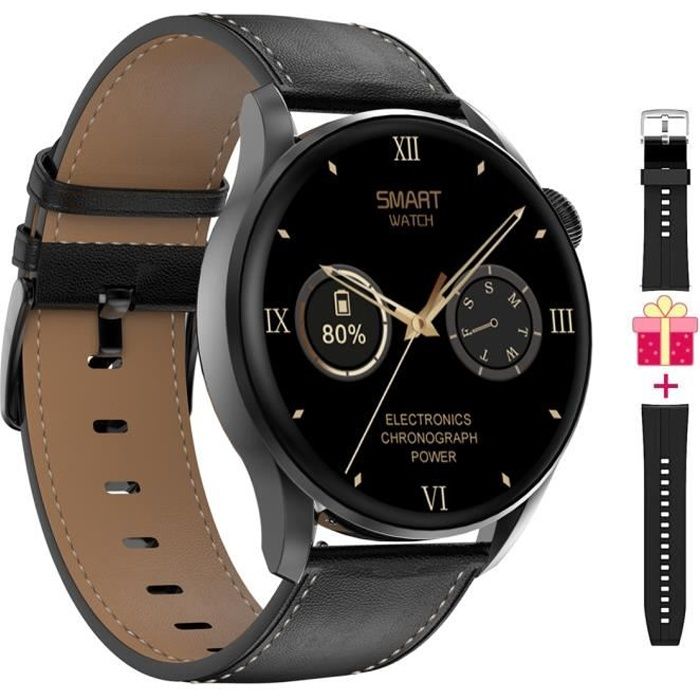 Montre Connectée, Montre Intelligente Hommes Femmes - Appel Bluetooth IP68 Etanche - Fitness Tracker d'Activité Contrôle de Musique