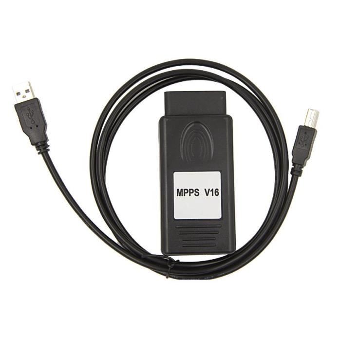 MPPS V16 PRO - REPROGRAMMATION CARTOGRAPHIE DEFAPAGE EGR FAP AIRBAG IMMOKILLER ECUSAFE ECM TITANIUM