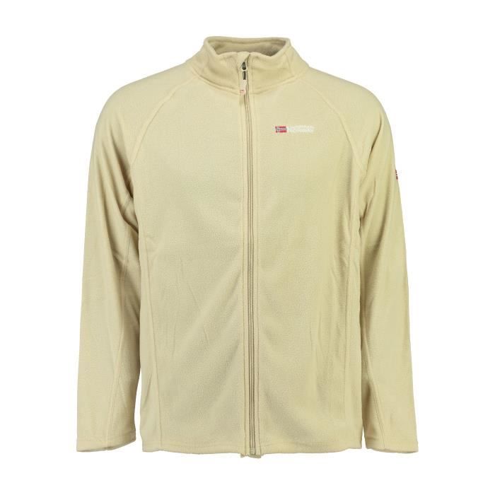 Micro Polaire Homme Geographical Norway Tug Full Zip Beige