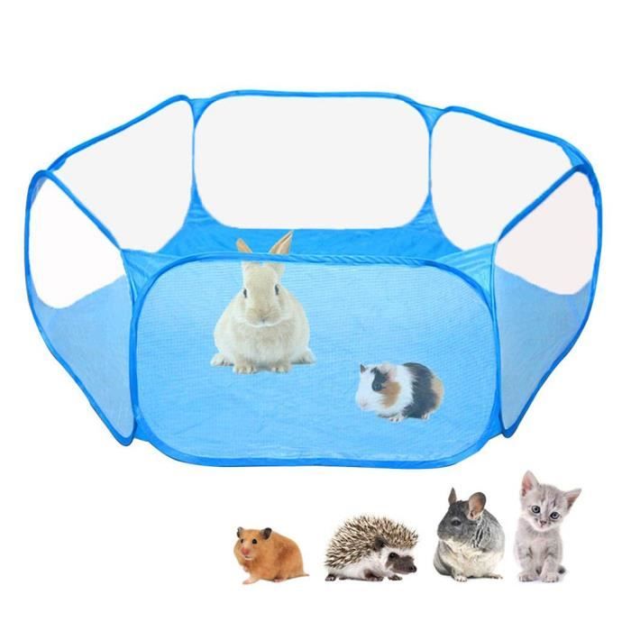 Clôture pour animaux de compagnie portable ouvert intérieur populaire en plein air petit animal cage tente aire clôture jeu hamster