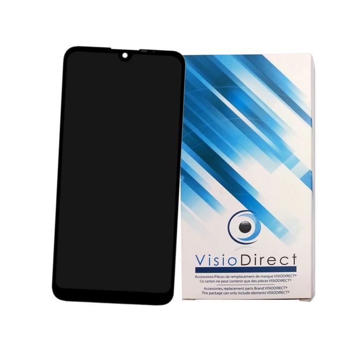 Ecran complet pour WIKO View 3 Pro Noir Nightfall 6.3- Ecran LCD + vitre tactile Téléphone portable