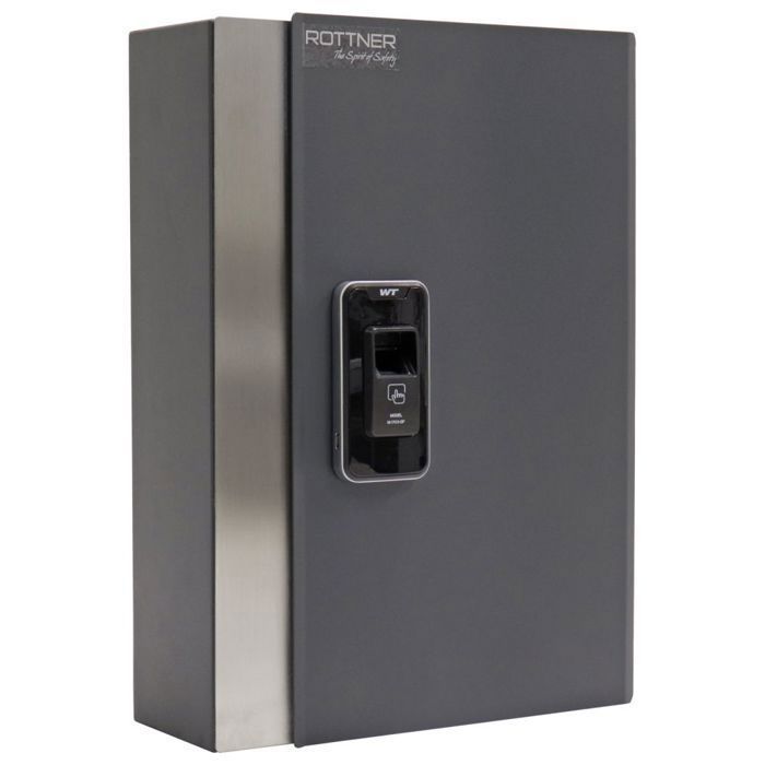 Coffre Fort Pour Clé Rottner Key Pro 68 Serrure A Empreinte Digitale
