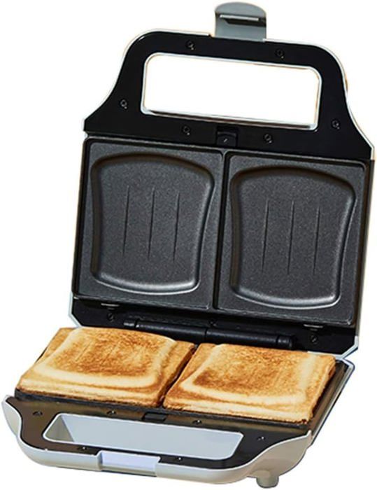 Gaufrier Grille-Pain, Machine À Sandwich Pour Toasts De Remplissage Scellée, Machine À Panini De