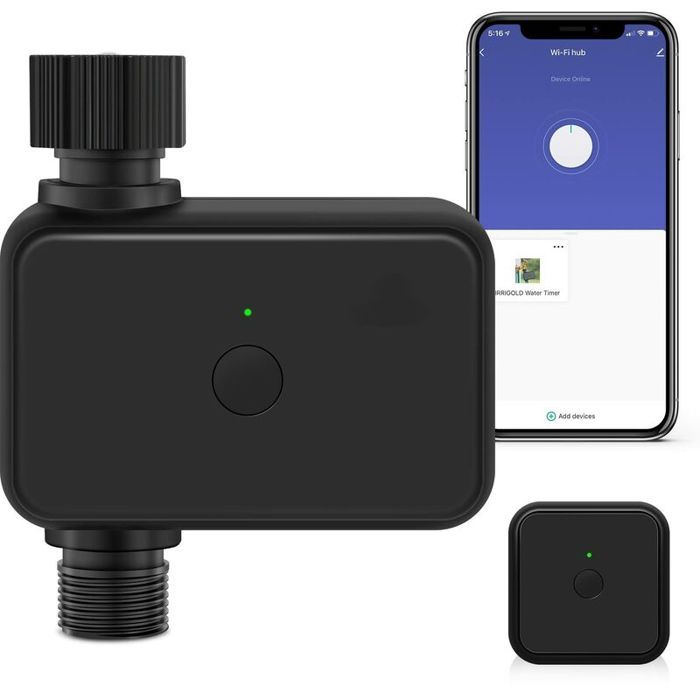 Contrôleur D'arrosage WiFi Intelligent – Compatible Alexa, Google Assistant, Commande Vocale Et Application