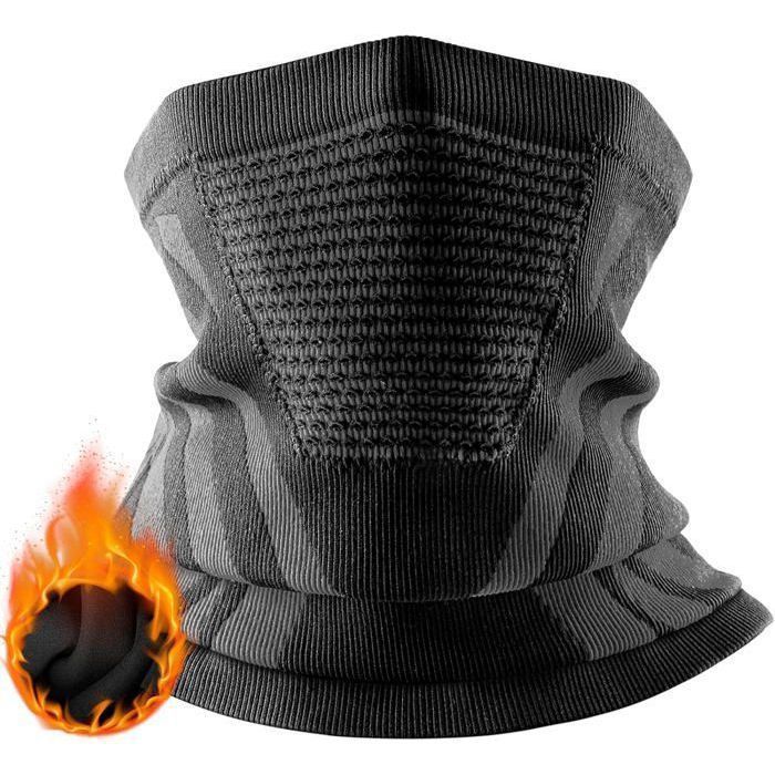 Cache Cou Homme, Cagoule Moto Respirant Coupe-vent Foulard Hiver