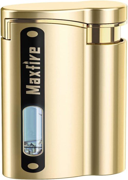 Briquet Torche à Jet Coupe-Vent, Flamme réglable au Butane, Briquet à