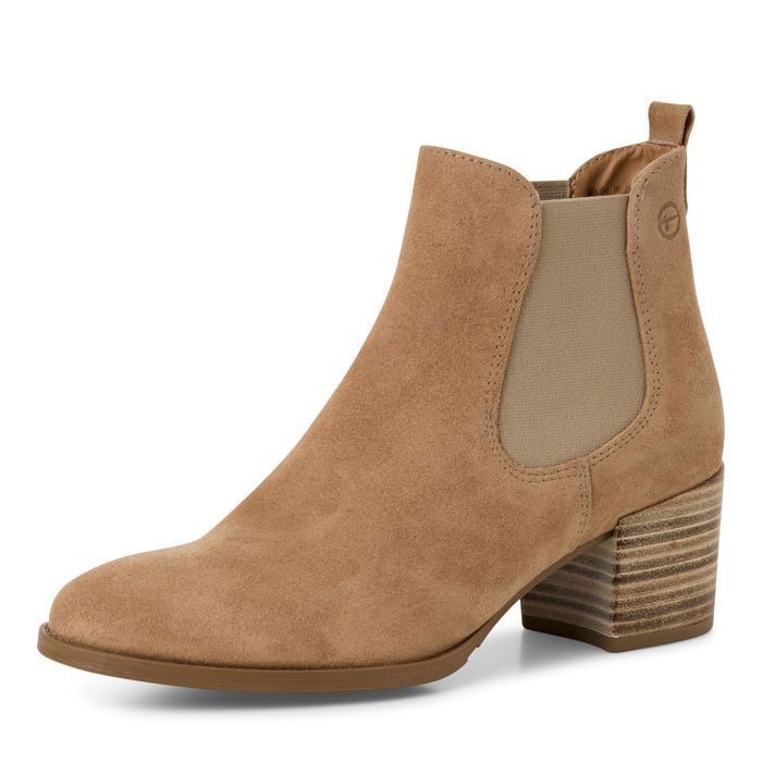 Tamaris Femme Comfort Boot Heel Bottine - Chaussure Confortable Largeur Confort, Semelle Amovible, Style Polyvalent