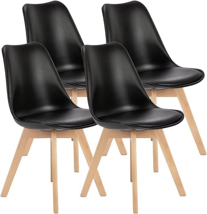 Chaise visiteur empilable dossier résille