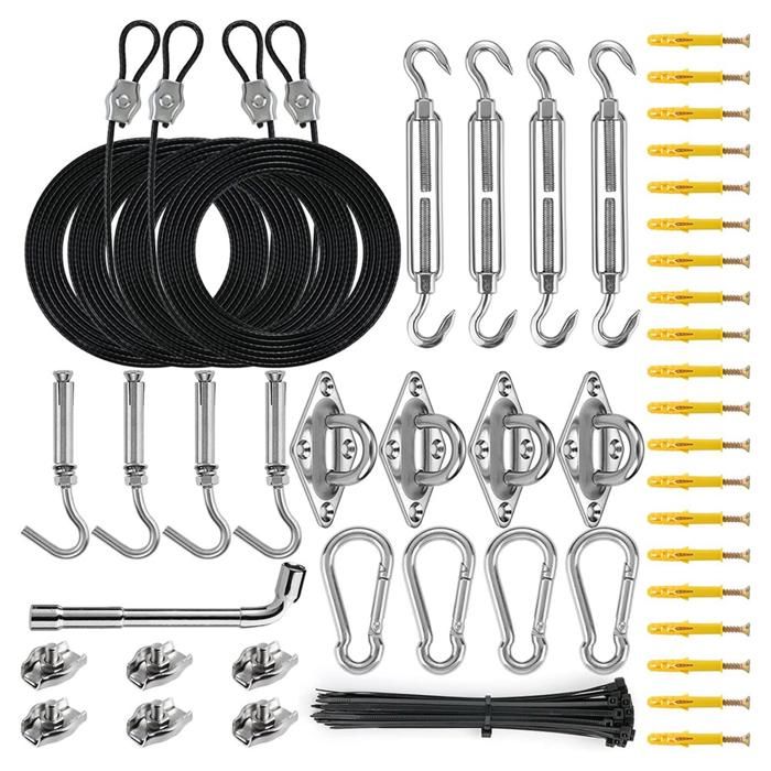 De Matériel de Voile D'Ombrage Rallonge en Acier Inoxydable 304Matériel ...