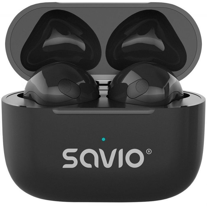 Oreillette Bluetooth - SAVIO - TWS-02 PRO - Intra-auriculaire - Sans fil - Microphone intégré