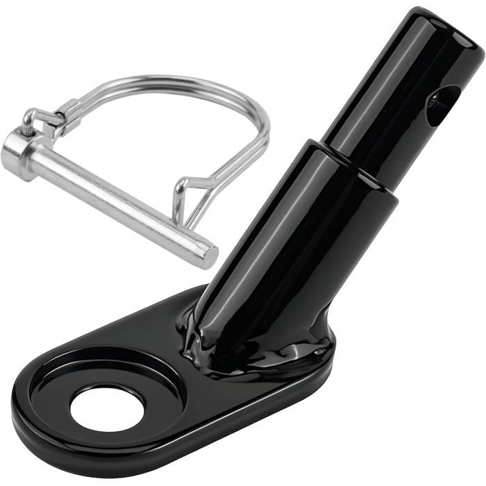 Lot 2 Attaches Remorque Vélo Avec Goupille Verrouillage – Accouplement Robuste Pour Remorque Enfant, Chien, Cargo – Compatible Axe Rapide 12 Mm
