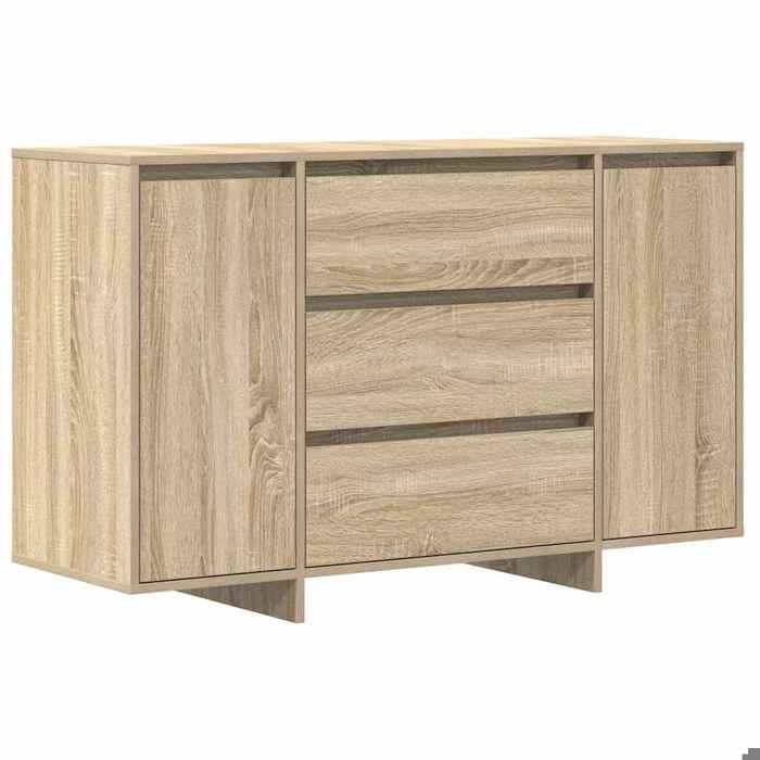 Luxueux Best*Buffet de couloir - Meuble Étagère pour rangement de cuisine/salon - Chêne sonoma 120x41x75 cm - Bois dingénierie
