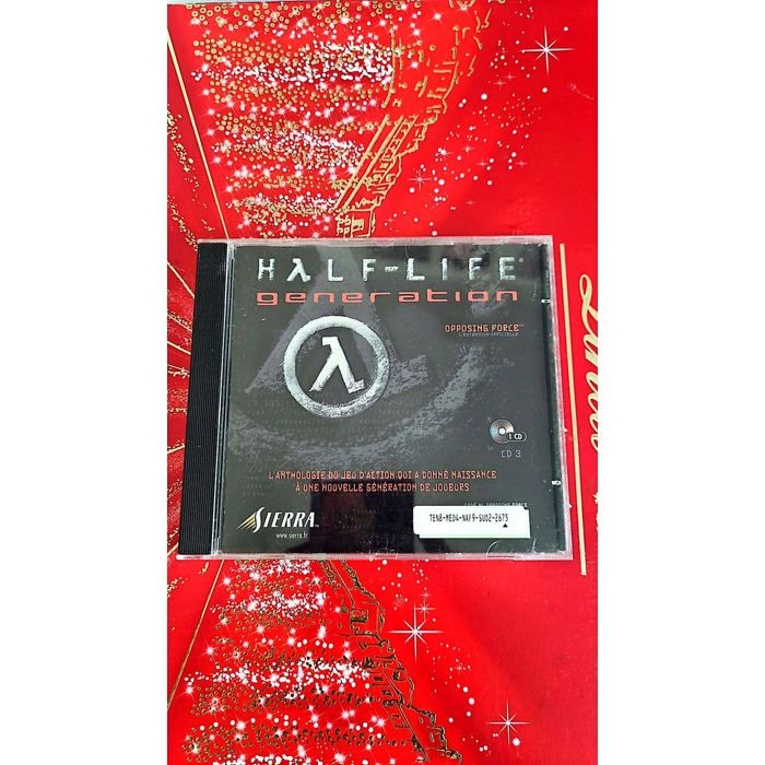 Sierra Half-Life Generation – Opposing Force – Jeu PC Cd-Rom – Version Française – Fps Classique