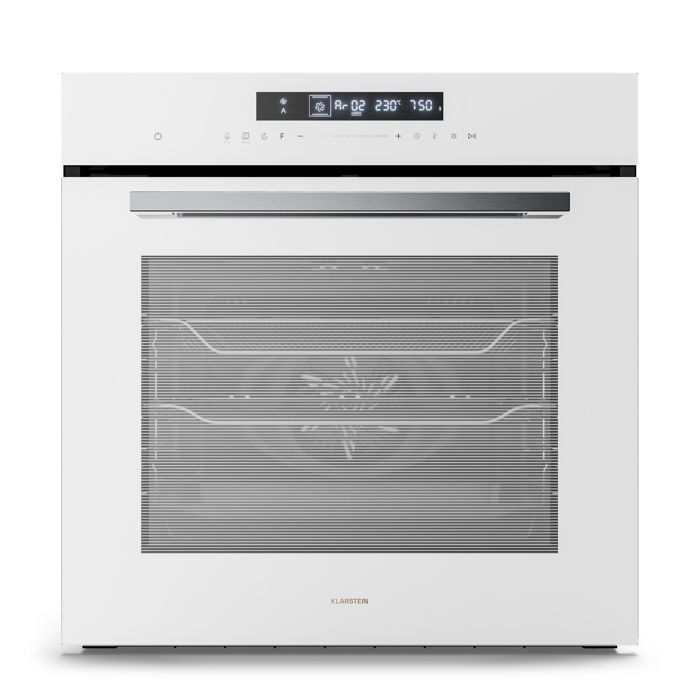 KLARSTEIN Four encastrable - - 72L - 13 modes - Friteuse &agrave; air chaud - Classe A++