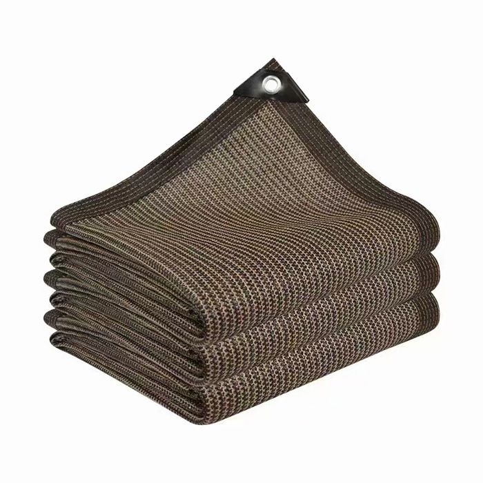 Brise vue jardin 1.5x10m café – Anti-UV déchirure vent – Filet occultant thermique pour balcon