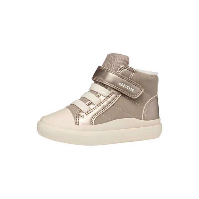 Basket Montante à Scratch Geox Gisli - Beige sombre
