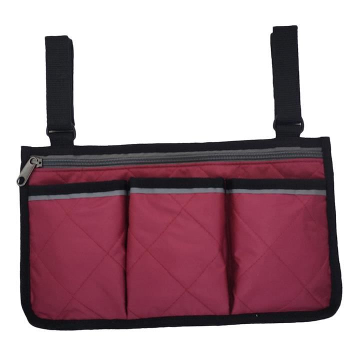 3pcs pochette laterale pour fauteuil roulant sac de rangement chaise accoudoir poche support de poche cdiscount sante mieux vivre