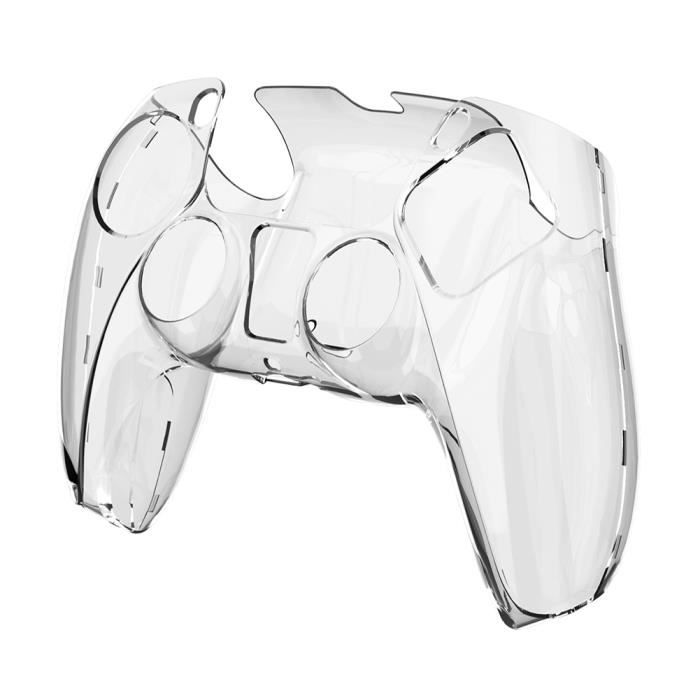 sans manette motif peau de manette de jeu avec poignée TENKY Coque de protection en silicone pour manette de PS5 kit d'accessoires et boutons pour Playstation 5 