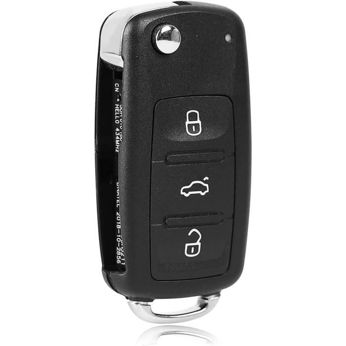 Coque de clé de voiture pour Volvo S90 V90 XC90 XC60 XC40 - Avec porte