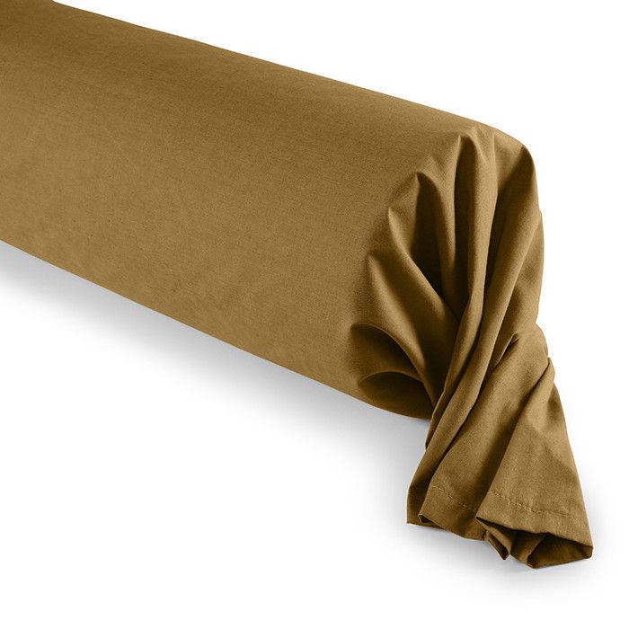 Taie de traversin 45 x 185 cm Prémium - Prémium Caramel