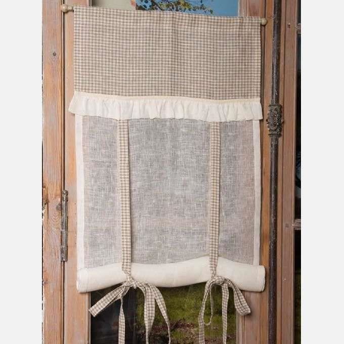 Rideau Brise Bise Cosy Deco Store Cuisine Vichy Largeurs Au Choix Dimensions Stores 60 X 150 Cm Cdiscount Maison