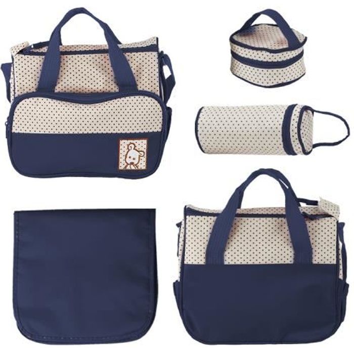 Set De 5pcs Sac A Main Langer Puericulture Bebe Maman Pour Promenade Voyage Bleu Achat Vente Sac A Langer Cdiscount Set De 5pcs Sac A Main Langer Puericulture Bebe Maman Pour Promenade Voyage Bleu Achat Vente Sac A Langer Cdiscount