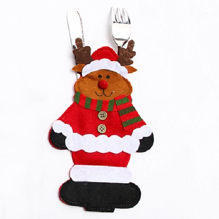 Decorations De Noel Dessin Anime Ensemble De Couteau De Pere Noel Elk Achat Vente Coffret De Decoration Soldes Des Le 15 Juillet Cdiscount