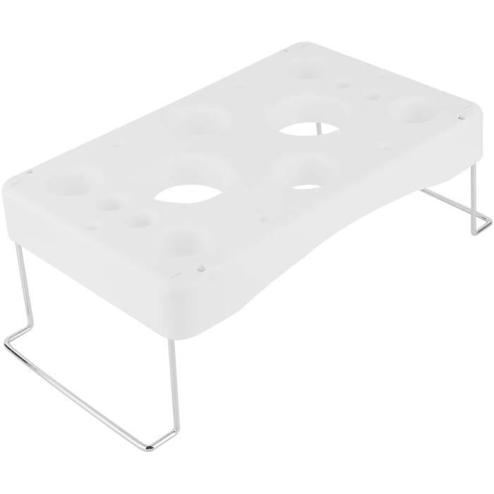 Support Avec Douilles Inclus Support De Poche à Douille Avec 8 Douilles Tokaneit - Organisation Pâtisserie - Plastique Durable Bleu Accessoire Pâtisserie Décoration