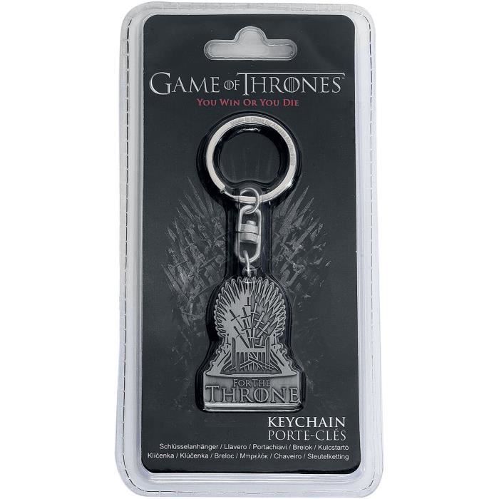 Porte CLES Maison/House Targaryen Silver Color 10 cm Game of Thrones 
