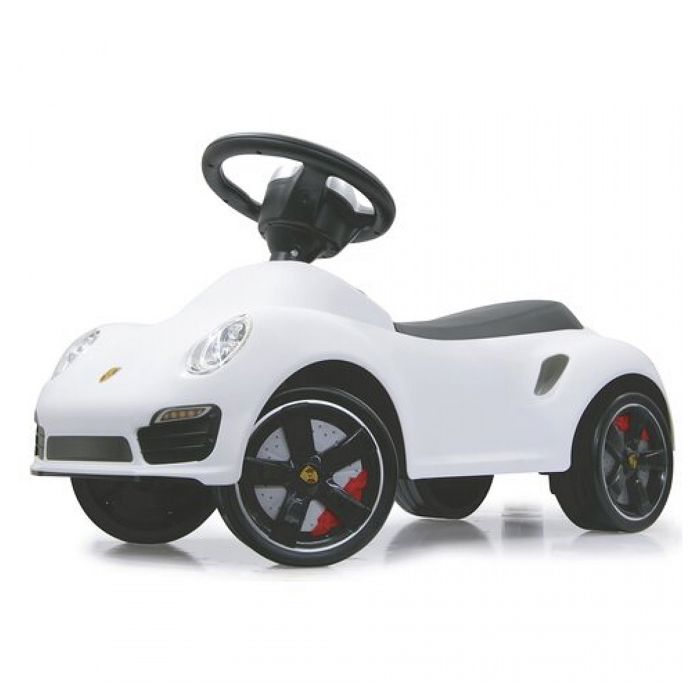 Porteur Trotteur Pousseur Bebe Voiture Porsche 911 Blanc Cdiscount Jeux Jouets