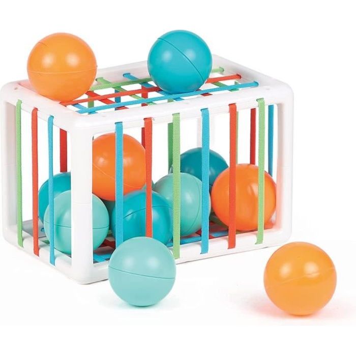 Cube d'activité bébé Montessori correspondant pour l'activité de jeu