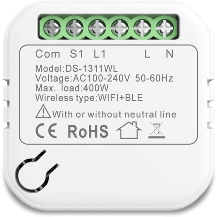 Interrupteur Intelligent WiFi SONOFF 4CHPROR3 - 4 Voies - Contrôle Par App, Alexa, Google Home - Neuf