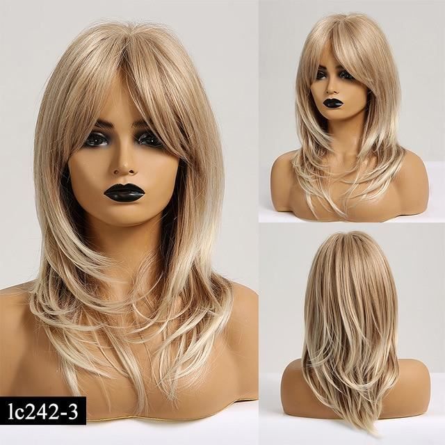 Perruque synthétique haute qualité on sale