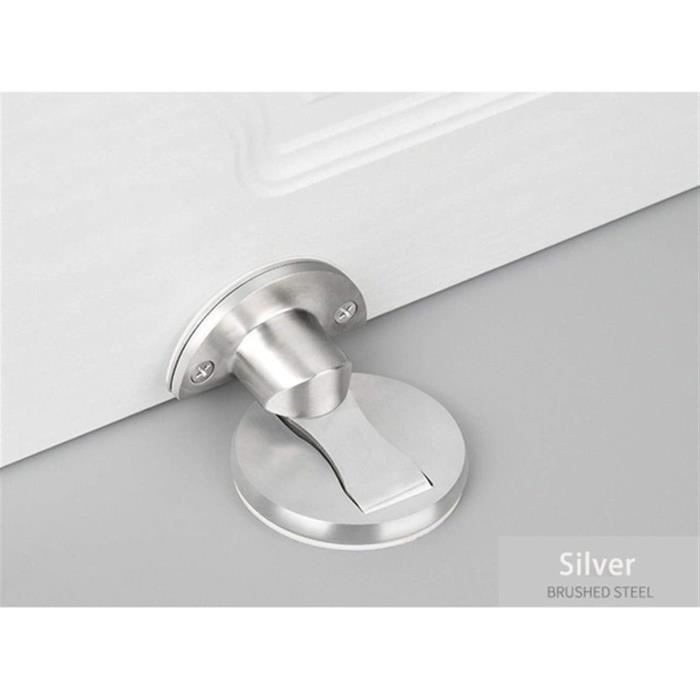 Gneric Bloque Porte Porte magnétique Stopper 304 Porte en Acier Inoxydable  Magnet Arrêts de Porte Hidden Catch Doorstop étage T A291 - Cdiscount  Bricolage