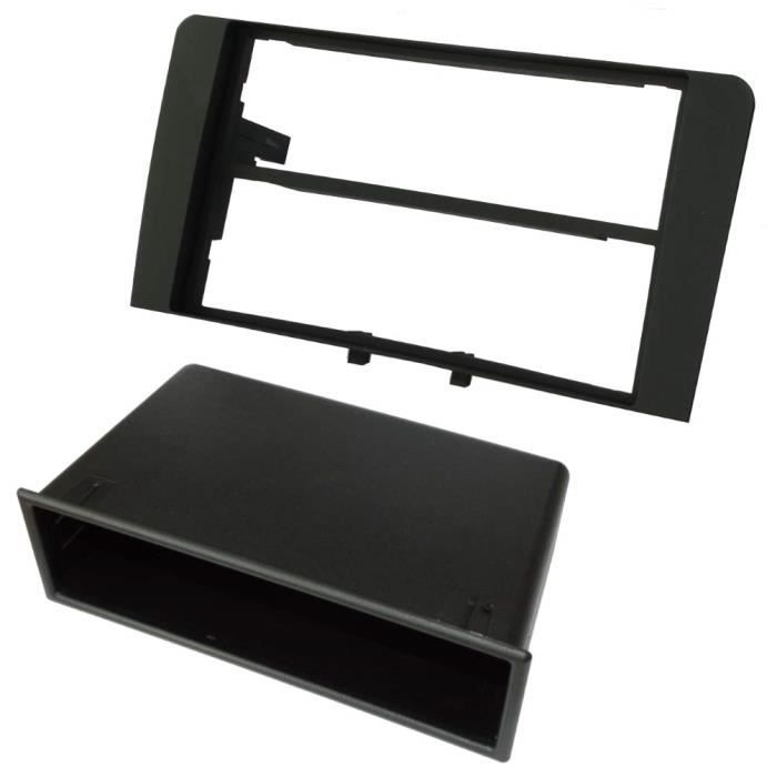 Adaptateur Façade Autoradio 1DIN AERZETIX - Compatible Renault Laguna III 2007-2015
