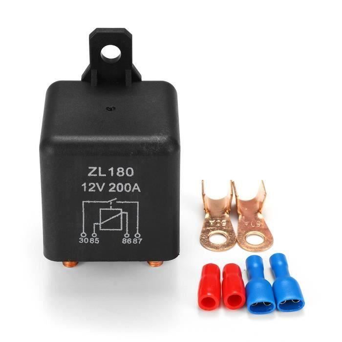 Relais de d/émarrage de voiture 12 V 100 A pour batterie de contr/ôle marche//arr/êt