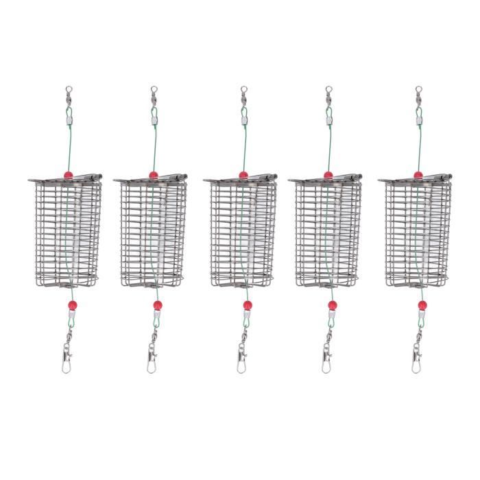 Cage à Appâts / Plateforme D'Amorçage Pour Pêche à La Carpe - Poids 50g, Filet Pour Groundbait