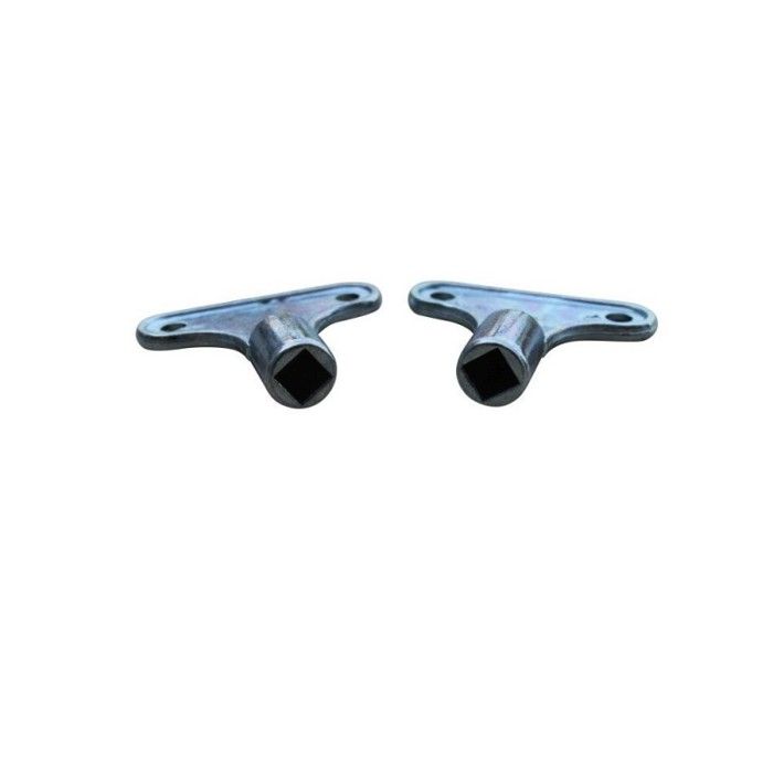 Lot De 3 Clés Universelles XZEIT - Triangulaire, Carrée, Pentagonale - Pour Armoire Électrique, Robinet