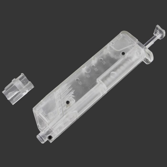Chargeur de vitesse Airsoft / chargeur rapide de chargeur pour 90 BB (fumée Chargeur de vitesse Airsoft / chargeur rapide de chargeur pour 90 BB (fumée