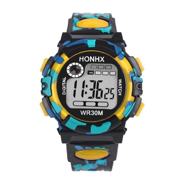 Montres Montre tanche pour enfants multifonction 30M num rique