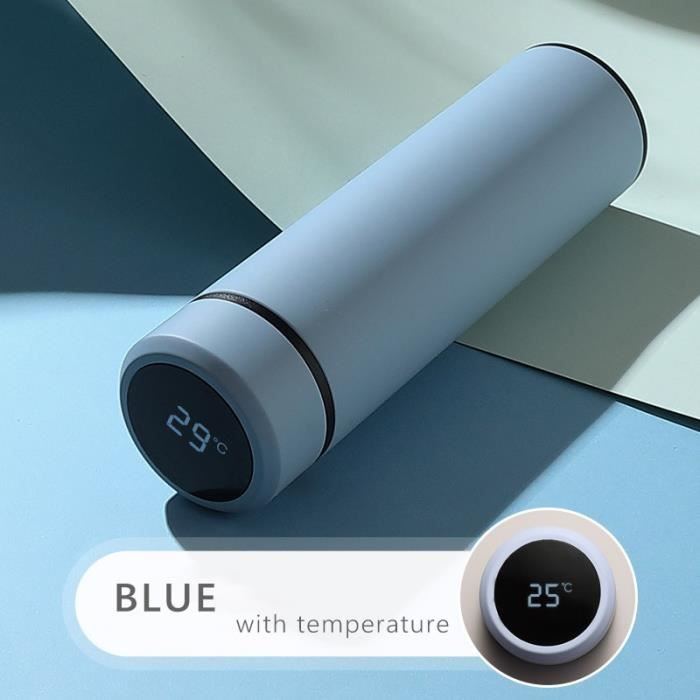 Bouteille isotherme,Bouteille Thermos intelligente avec affichage de la température,tasse cadeau