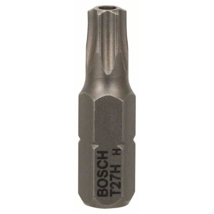 Embout de vissage court et long pour vis Security Torx qualite extra dure T27H Longueur 25mm - vue 2