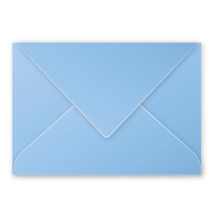 Enveloppe 120g 162x229 bleu lavande pqt 20 - Cdiscount Beaux-Arts et  Loisirs créatifs