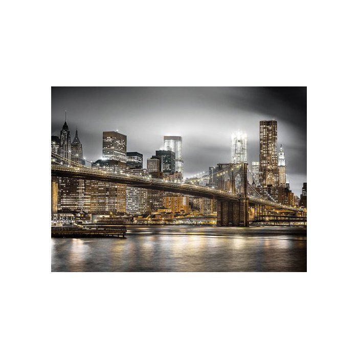 Puzzle Adulte - Vue Sur la Ville de New-York La Nuit - 1000 Pieces - Collection Ville Des Etats-Unis Puzzle Adulte - Vue Sur la Ville de New-York La Nuit - 1000 Pieces - Collection Ville Des Etats-Unis