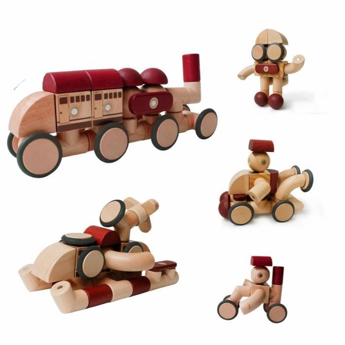 Poupées à Habiller Magnétiques 3D - Jeu Créatif Pour Enfants - Tenues Interchangeables